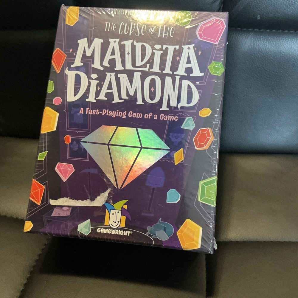 Gamewright Cardgame Curse of the Maldita Diamond Box